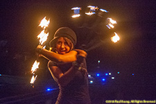 fire dancer